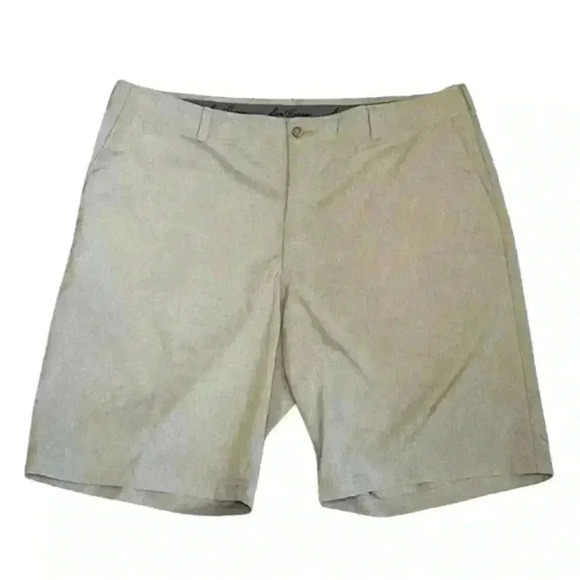 Ben Hogan Lightweight Zippered Front Khaki Shorts Men’s Big and Tall Size 42 - Picture 1 of 9